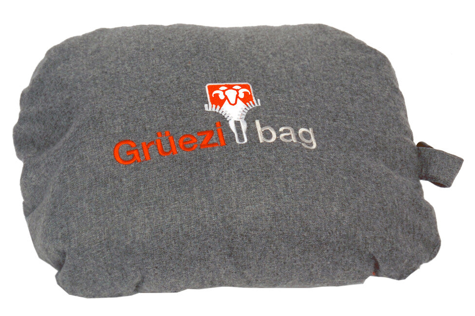 Grüezi-Bag Feater підігріта вставка до спального мішка з розʼєднанням USB, сіра