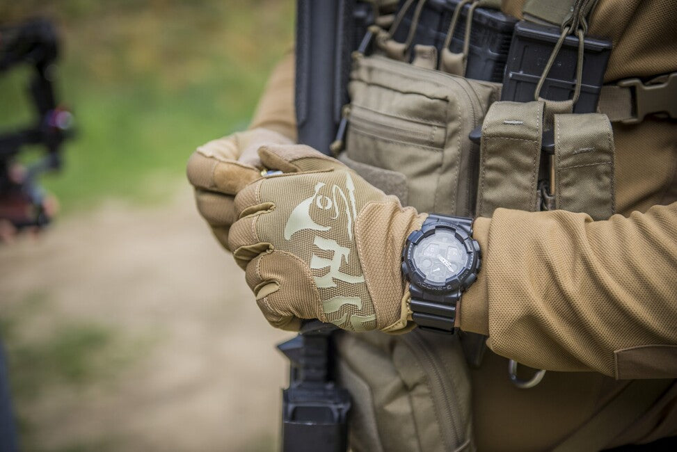 Helikon-Tex Range Tactical рукавиці, койотовий / адаптивний зелений