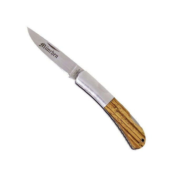 Haller Tame складаний ніж Stahlbacken Zebraholz 40411