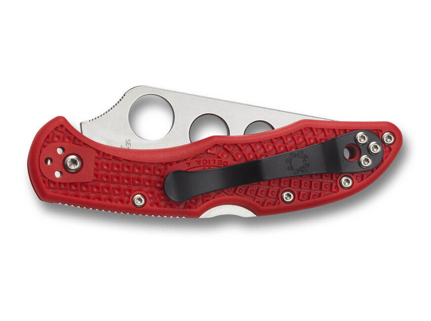 Spyderco Delica 4 Lightweight Trainer тренувальний ніж, червоний