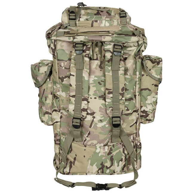 MFH MOLLE рюкзак 65л, алюмінієва палиця, op.-camo