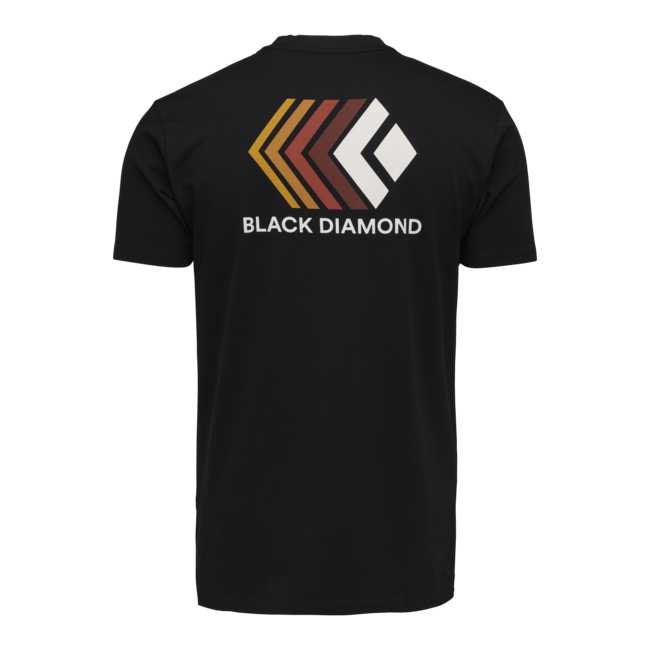 Black Diamond Faded футболка чоловіча з коротким рукавом, чорна