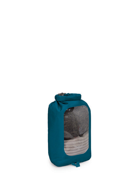 OSPREY DRY SACK 6 W/WINDOW непромокаємий мішок, waterfront синій