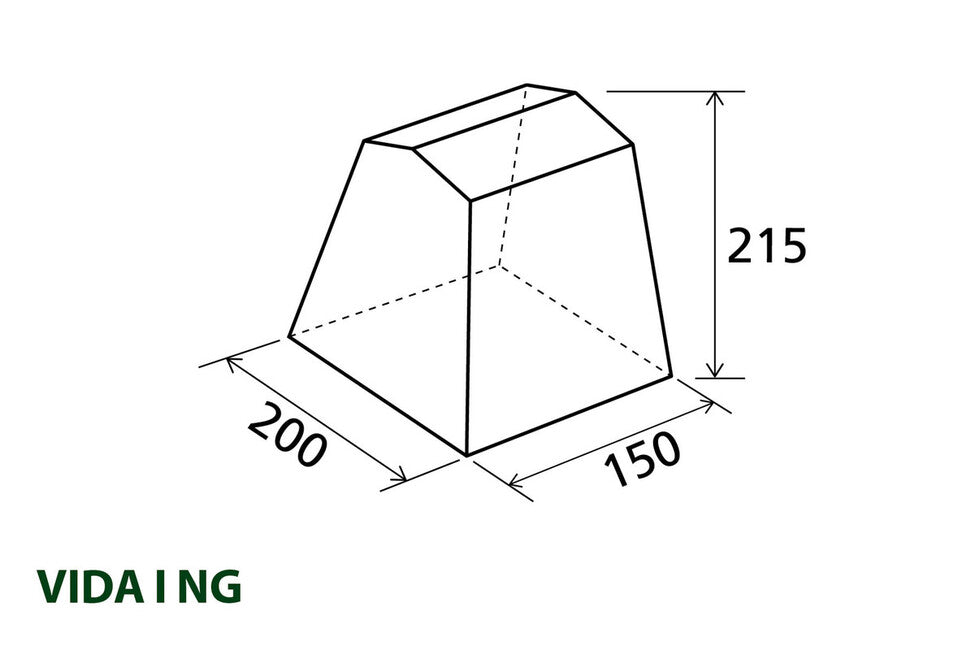 Brunner Vida NG кухонний намет 150x200