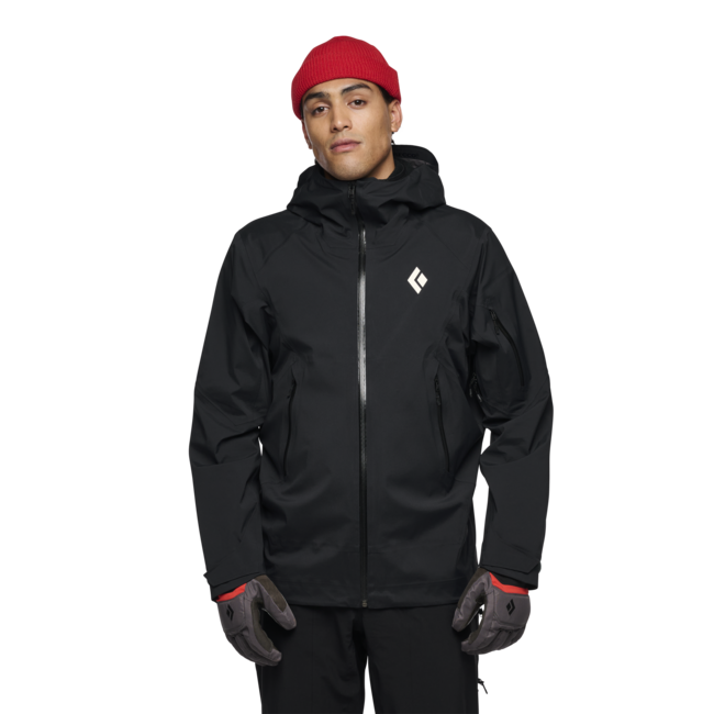 Black Diamond Recon Lt Stretch Shell лижна куртка чоловіча, чорна