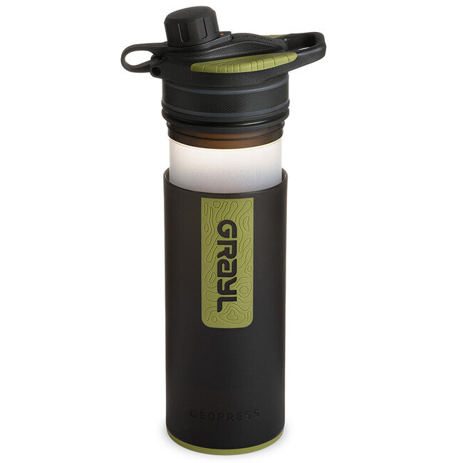 GRAYL Geopress Purifier фільтруюча пляшка 710 ml, чорна камуфляж