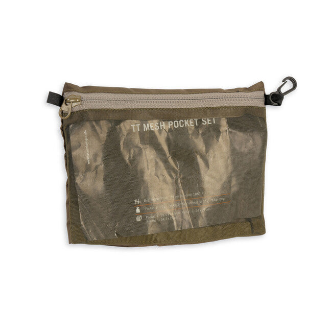 Tasmanian Tiger набір сітчастих кишень Mesh Pocket Set, оливкова