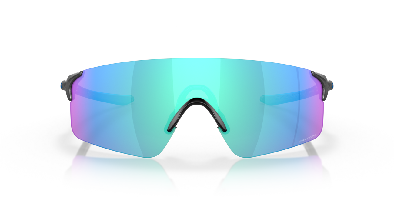 Oakley EVZERO BLADES сонячні окуляри з оправою Steel та зі скельцами Prizm Sapphire