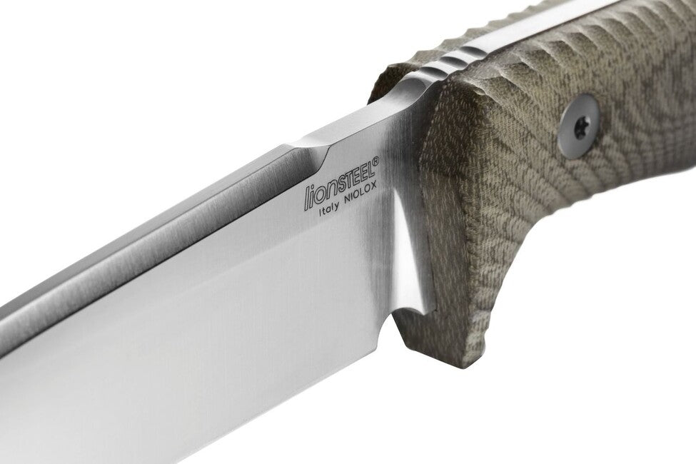Lionsteel T5 CVG середня довга кинджал з руків'ям з мікарти