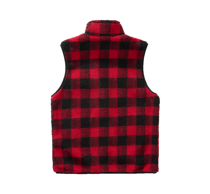 Brandit Teddyfleece жилет флісовий, червоний/чорний