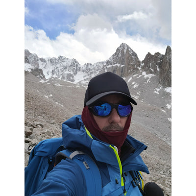 Origin Outdoors мериносовий багатофункціональний шарф outdoor, бордовий