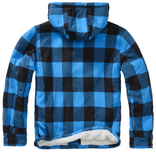 Brandit Lumber куртка з капюшоном, чорна/синя