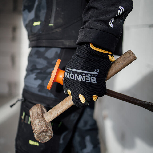 BENNON KALYTOS WTR робочі рукавиці Gloves, чорна/жовта