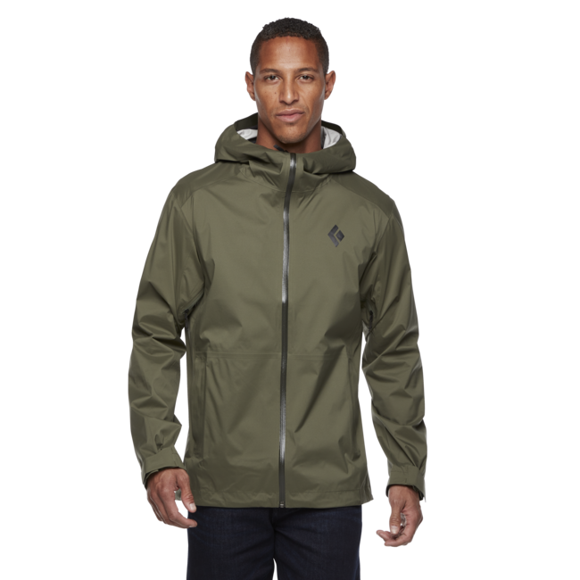 Black Diamond Stormline Stretch Rain Shell непромокаюча куртка чоловіча, тундра