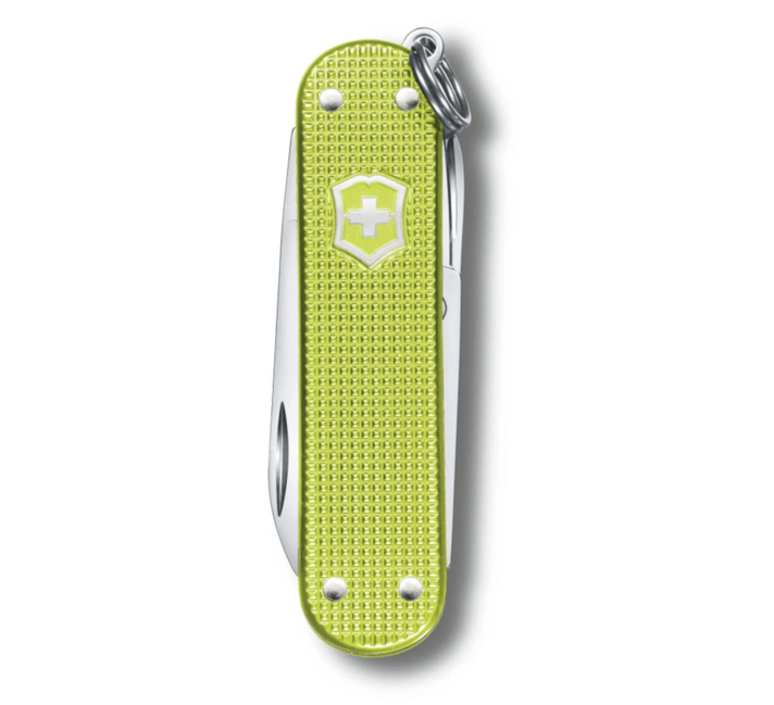 Victorinox Classic Colors Alox Lime Twist багатофункціональний ніж 58 мм, лаймово-зелений, 5 функцій