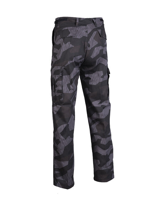 Mil-Tec штани RANGER US BDU Splinternight, чорні