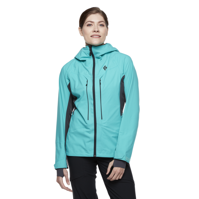 Black Diamond Dawn Patrol Hybrid Shell куртка-гібрид темна патина жіноча