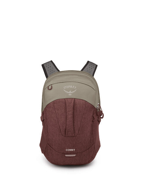 Osprey Comet міський рюкзак, sawdust загарний/raisin червоний