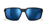 Wiley X Sierra сонячні окуляри Captivate Polarized Blue mirror, матовий чорний
