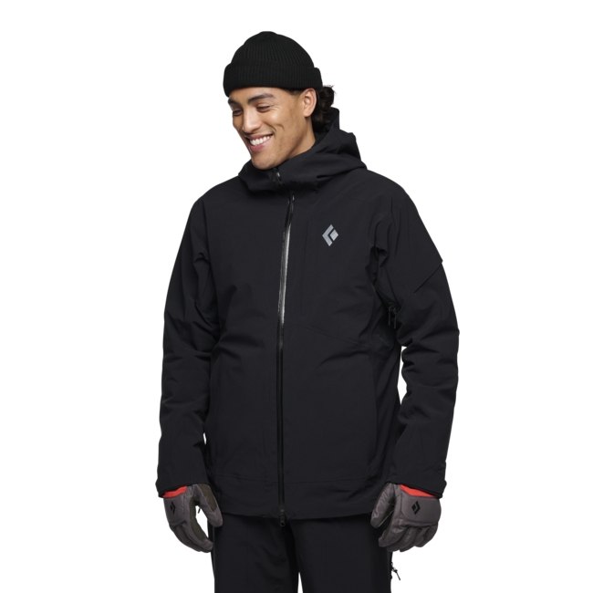 Black Diamond Recon Insulated Shell непромокальна куртка чоловіча, чорна