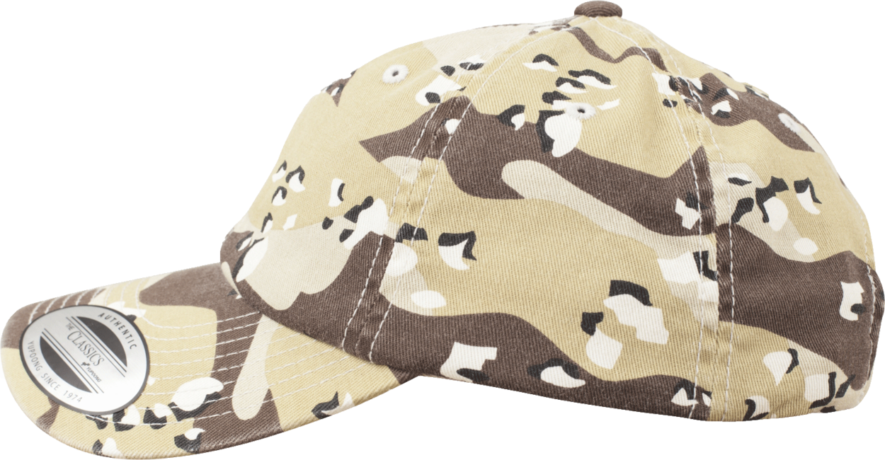 Brandit Low Profile Camo кепка з вивіленим ефектом, пустельний камуфляж 6 кольорів