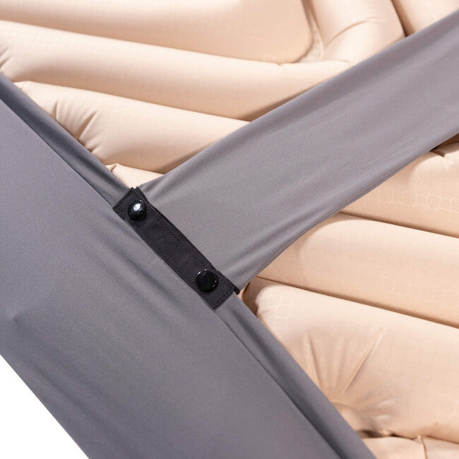 Klymit Luxe V Sheet XL захисний чохол на килимок, зелено-сірий