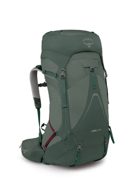 OSPREY Aura AG LT 50 туристичний рюкзак, коричневий/весняний зелений