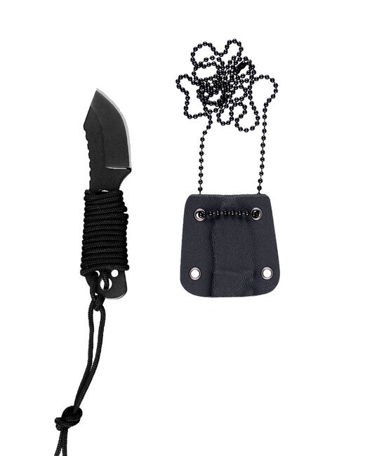 Mil-Tec ніж на шию PARACORD в пластиковому чохлі на ланцюжку