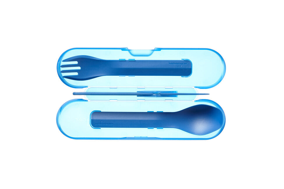 Humangear GoBites TRIO прибори, сині