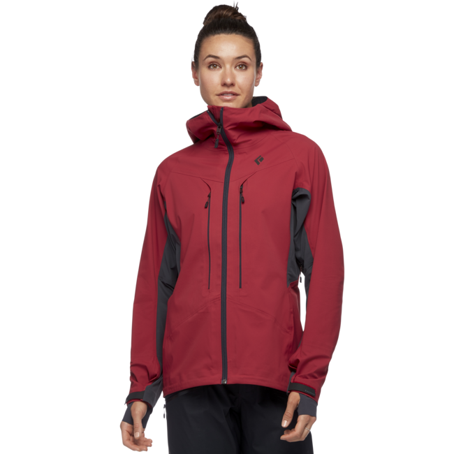 Black Diamond Dawn Patrol Hybrid Shell куртка перехідна жіноча, wild рожевий