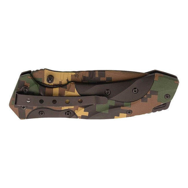 Herbertz складаний ніж алюміній, маскувальна фарба Digital Camo, 8,7 см