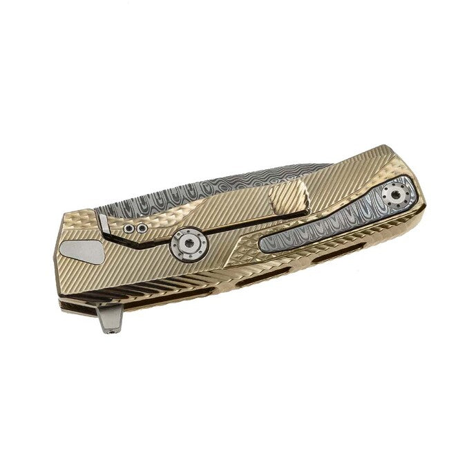 Lionsteel ROK DD GL люксовий складний ніж з ручкою з масивного титану