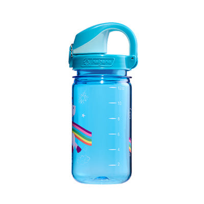 Nalgene Grip-n-Gulp Sustain пляшка для води дитяча 0,35 L, синій unicorn