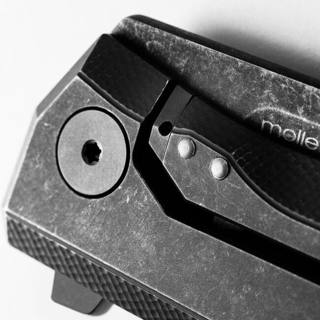 Lionsteel Myto MT01B hi-tech EDC складний ніж з лезом M390 із кліпом на ремінь чорний з лезом зі сталі BW, чорний