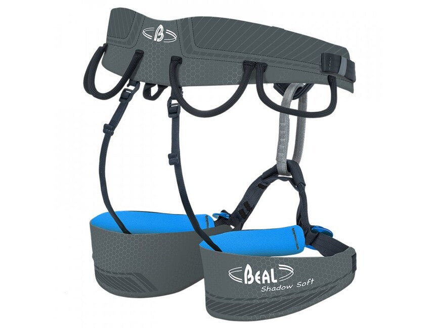 BEAL Shadow Soft альпіністський страховувальний пояс, синій