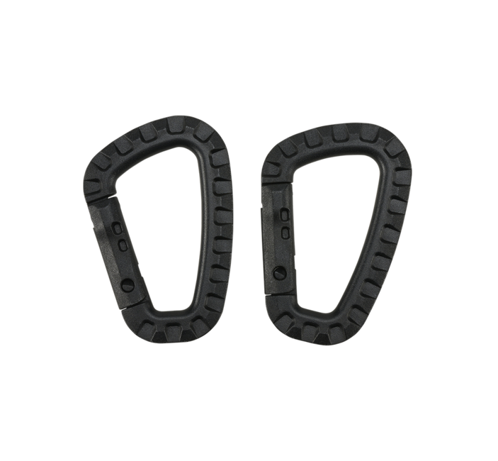 Brandit карабін 2 pack, чорний