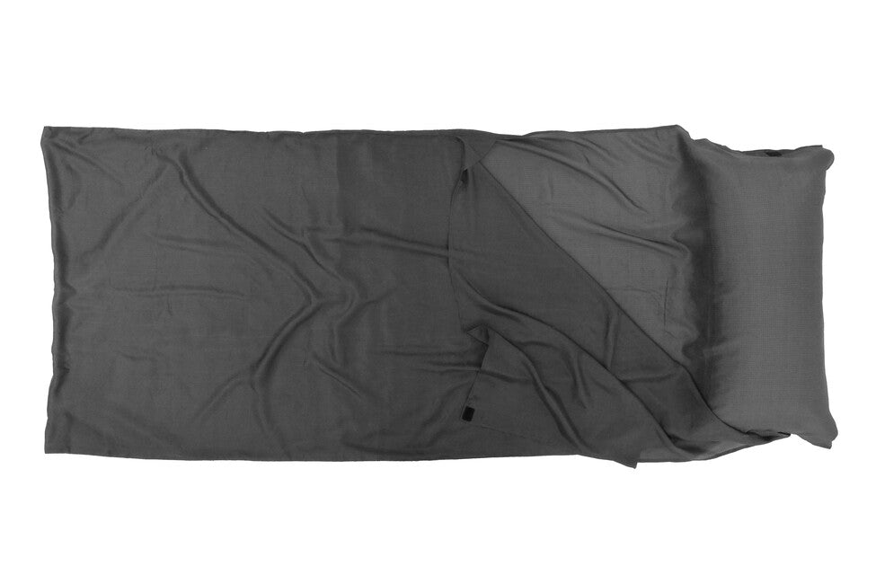 Origin Outdoors Ripstop Silk вкладиш до спального мішка прямокутний, темно-сірий