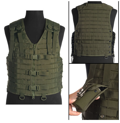Mil-Tec жилет тактический Modular System, чёрный