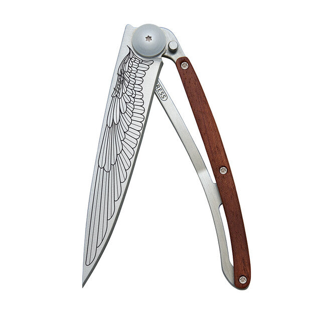 Deejo Tattoo Wing складаний ніж coralwood
