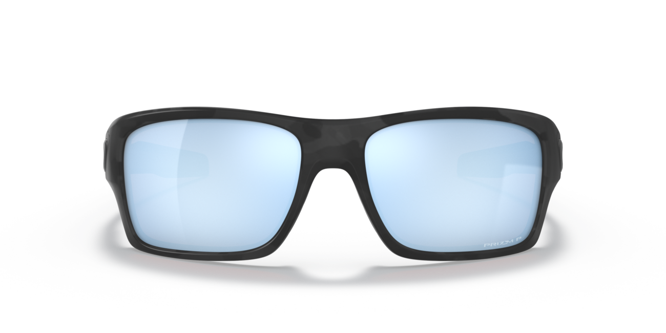 Oakley TURBINE сонячні окуляри з оправою Matte Black Camo і лінзами Prizm Deep Water Polar, 65