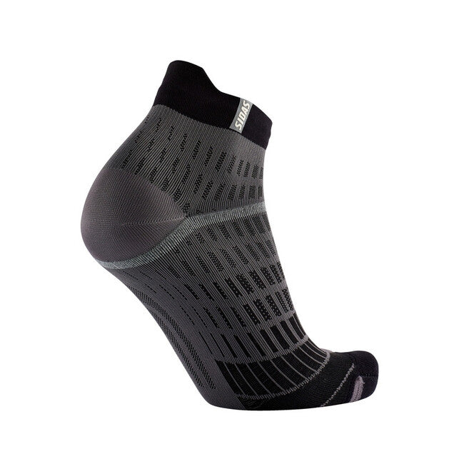 Sidas T-Free Run шкарпетки, сіра/чорна