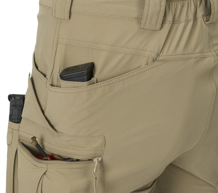 Helikon-Tex шорти OTS 8.5" VersaStretch тактичні зовнішні Versa Stretch Lite, хакі