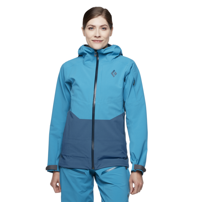 Black Diamond Recon Stretch Ski Shell лижна куртка жіноча, azul-azurite