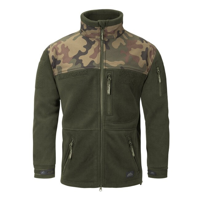 Helikon-Tex Infantry софтшел куртка, чорна woodland, 330g/m2