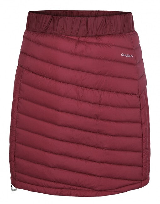 HUSKY Frozy жіноча пухова спідниця, бордова