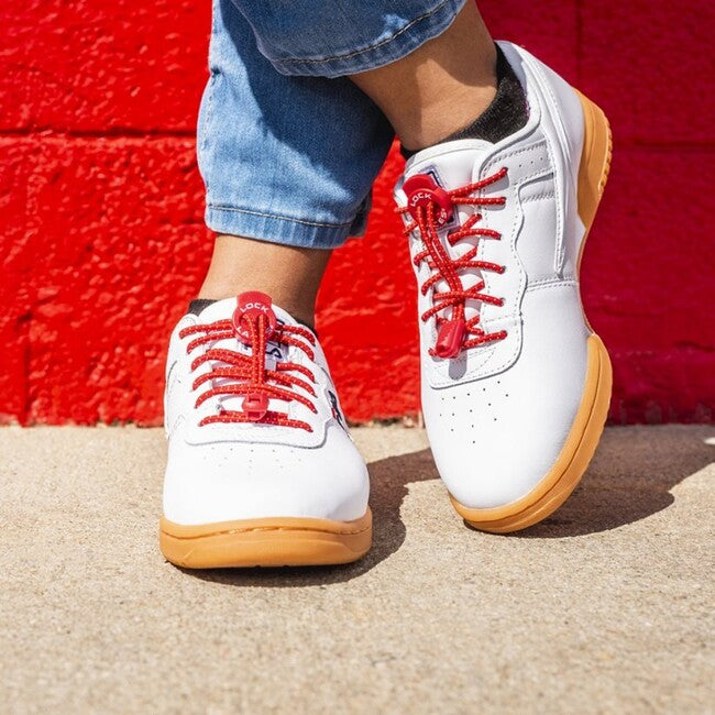 Lock Laces шнурки до взуття, червоні