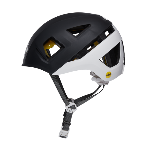 Black Diamond капітанський лижний шолом Mips, чорно-білий