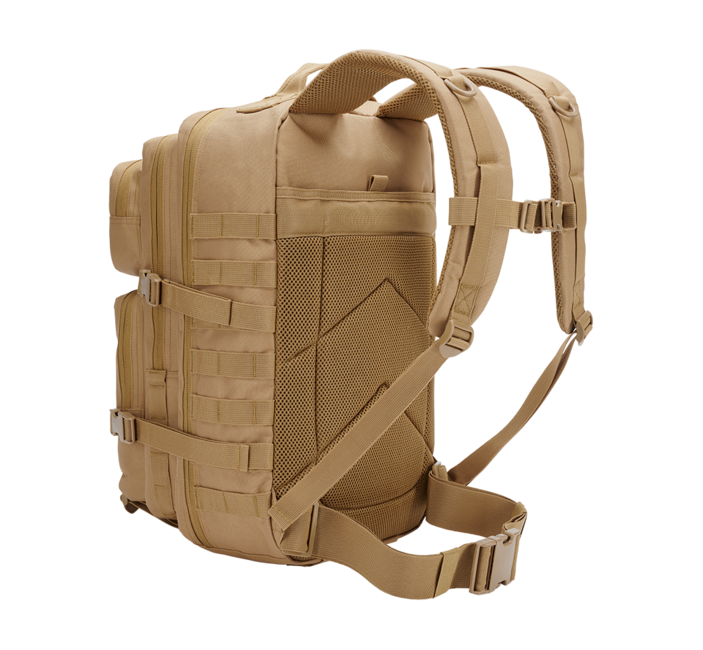 Brandit US Assault Pack Large тактичний рюкзак 40L, бежевий