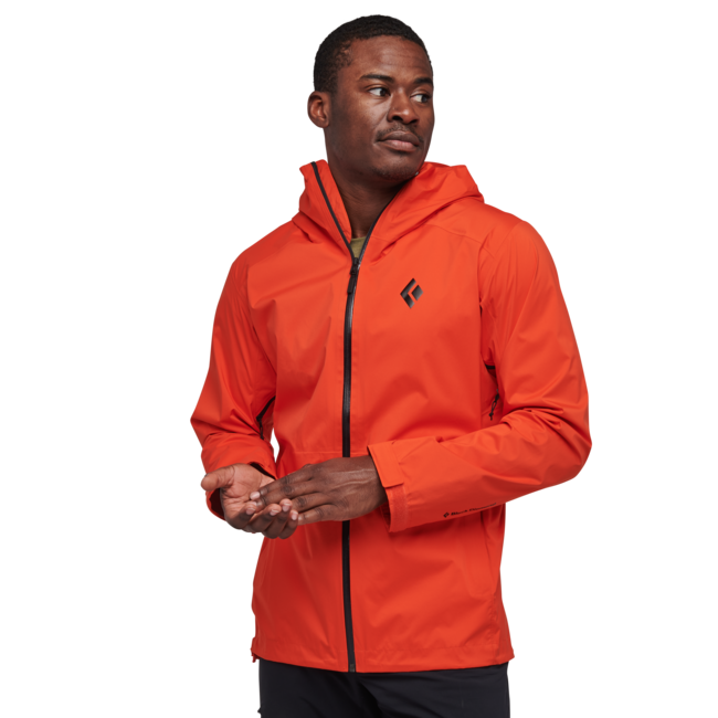 Black Diamond Stormline Stretch Rain Shell непромокаємна куртка чоловіча, octane