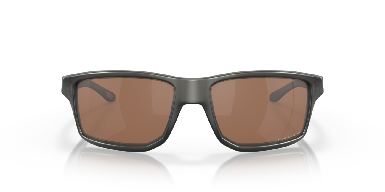 Oakley GIBSTON сонячні окуляри з оправою Matte Grey Smoke і лінзами Prizm Tungsten Polarized, 61